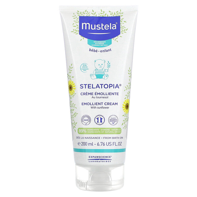 Mustela Stelatopia Emollient Cream 200ml - Kids