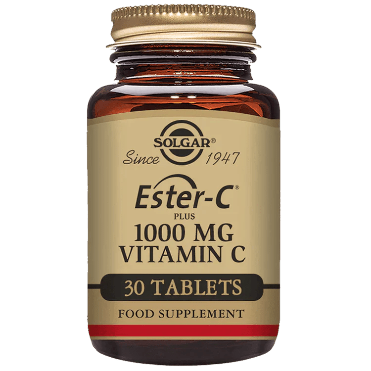Solgar Ester - C Plus Vitamin C 1000 mg 30 Tablets - Leyton Pharmacy