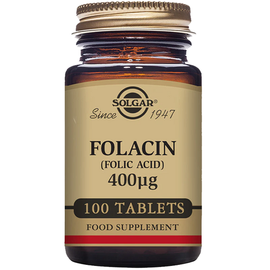 Solgar Folacin 400ug 100 Tablets - Vitamin