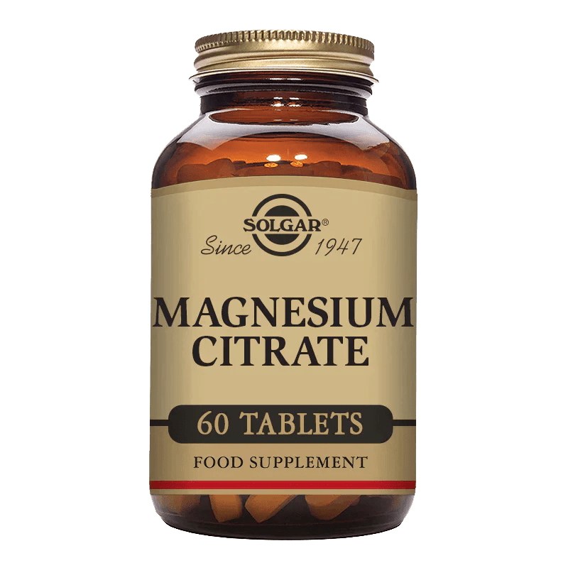 Solgar Magnesium Citrate 60 Tablets - Leyton Pharmacy