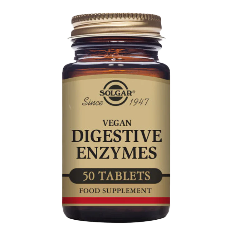 Solgar Vegan Digestive Enzymes Tablets 50 Tablets - Vitamin