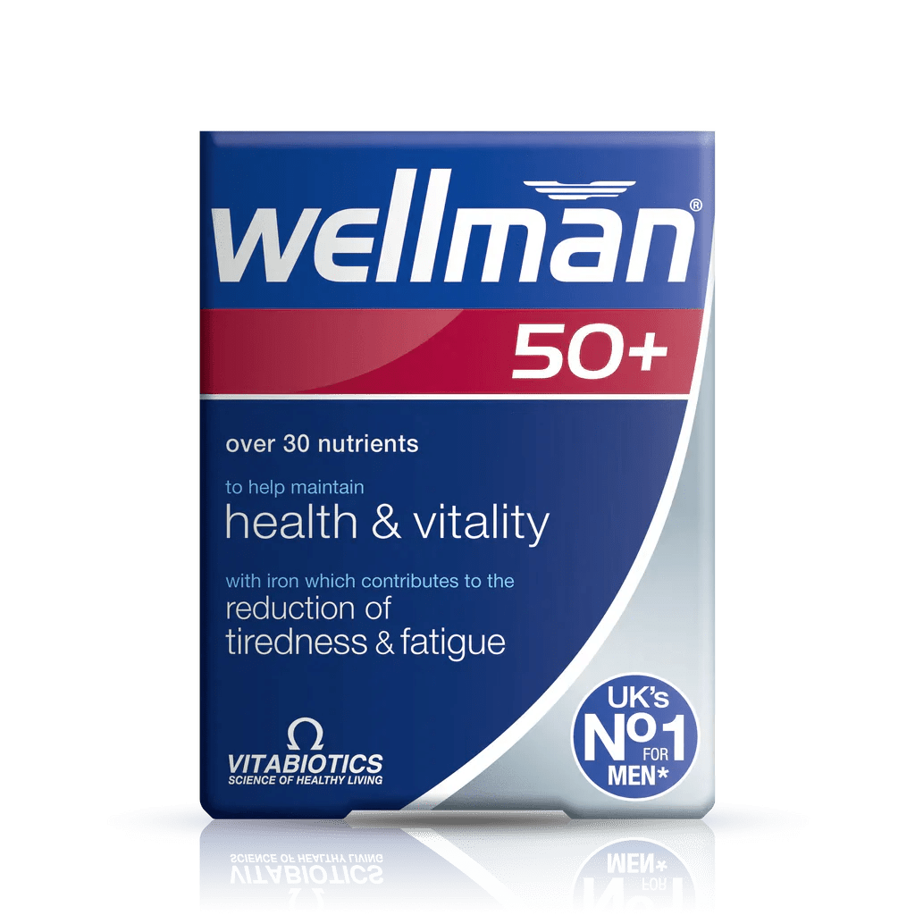 Wellman 50+ 30 Capsules - Leyton Pharmacy