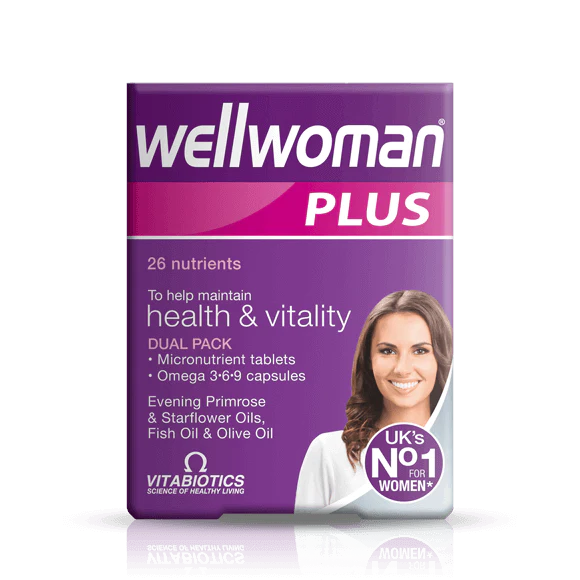 Wellwoman Plus 56 Tablets/Capsules - Vitamin