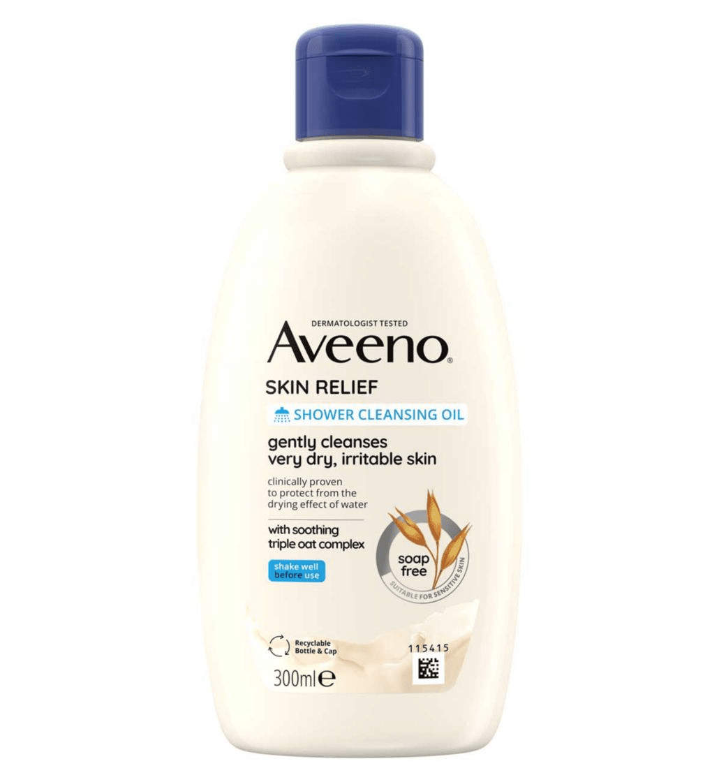 Aveeno Skin Relief Shower Cleansing Oil 300ml - Leyton Pharmacy