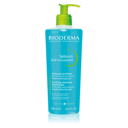 Bioderma Sebium Gel Moussant 500ml - Leyton Pharmacy