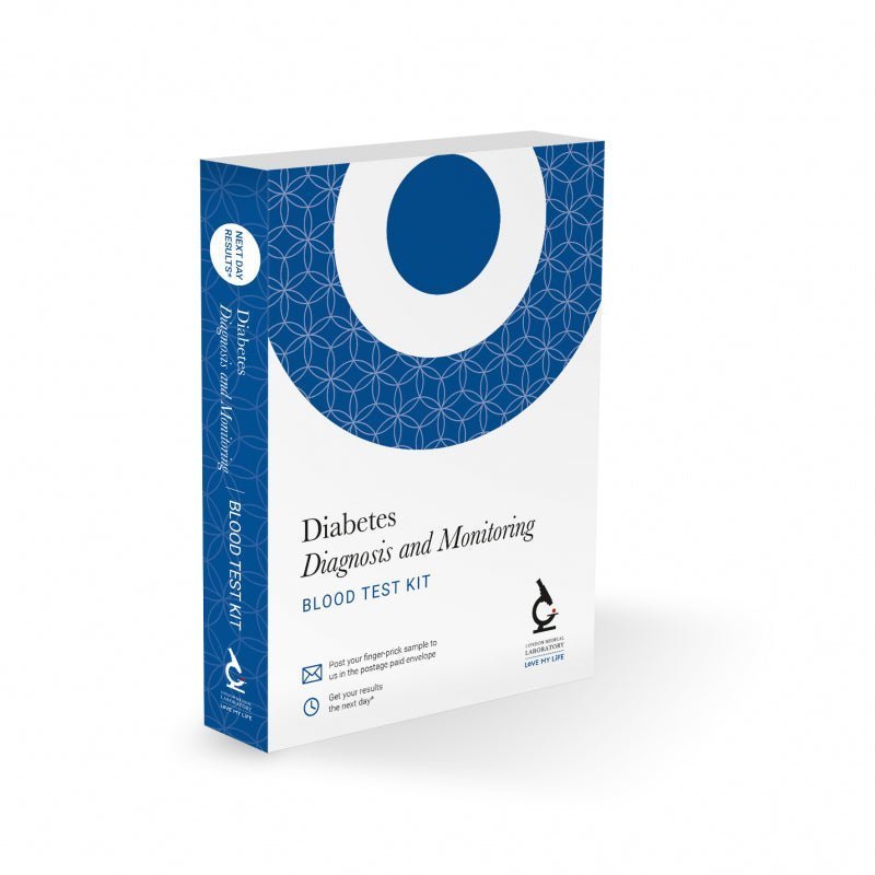Diabetes Diagnosis and Monitoring Blood Test (Home Kit) - Leyton Pharmacy