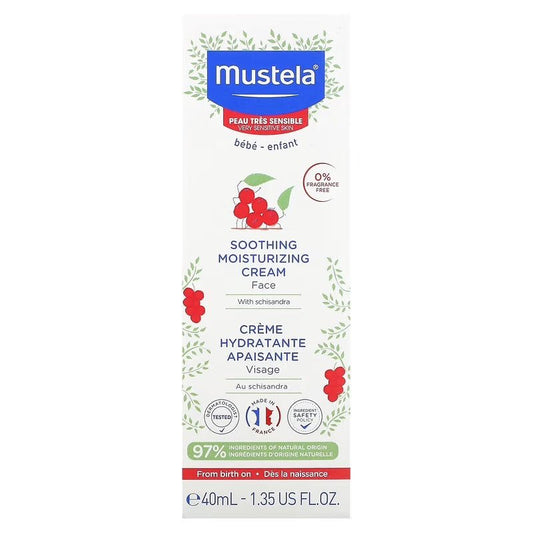 Mustela Soothing Moisturising Cream 40ml Leyton Pharmacy