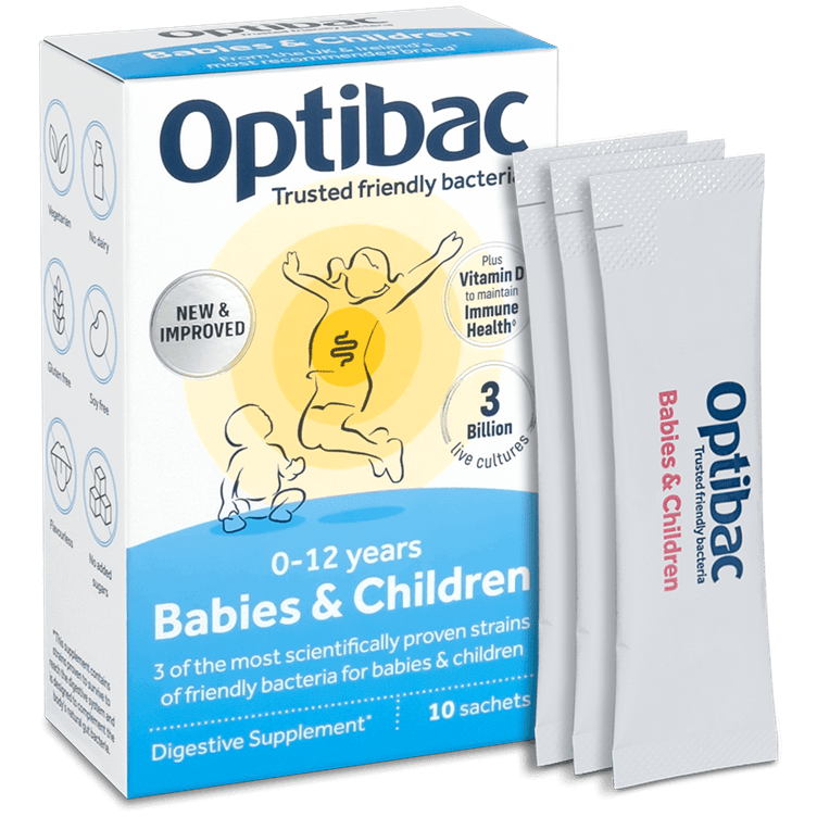 Optibac Probiotic Food Supplement For Babies & Children 10