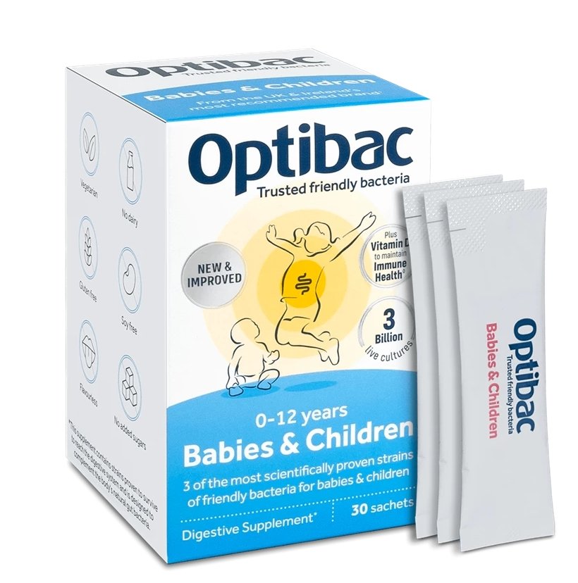 Optibac Probiotic Food Supplement For Babies & Children 30 tablets Leyton Pharmacy