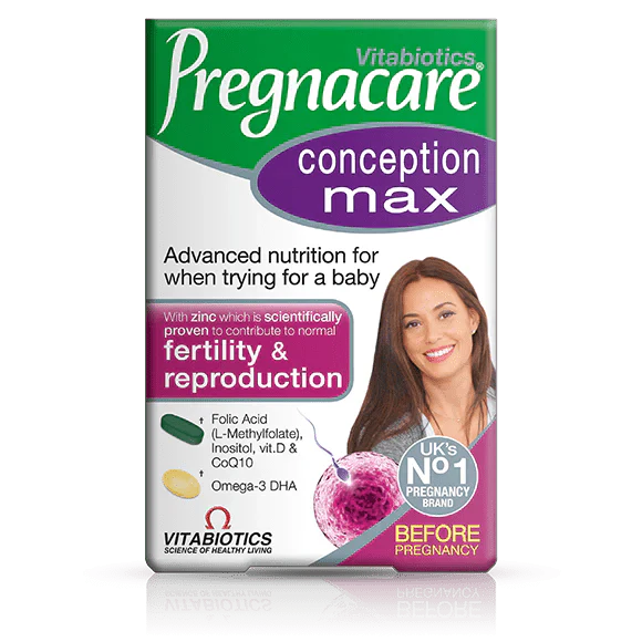 Pregnacare Conception Max 84 Tablets/Capsules - Leyton Pharmacy