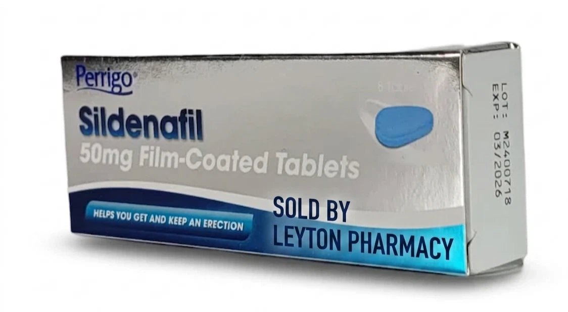 SILDENAFIL - PERIGO - 8 X 50mg - Leyton Pharmacy
