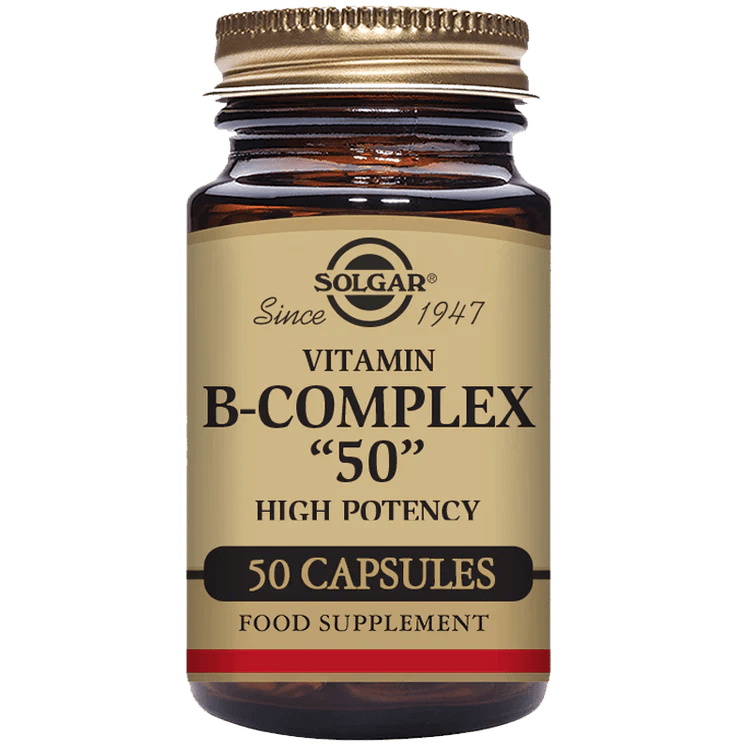 Solgar B - Complex 50 High Potency 50 Tablets - Leyton Pharmacy