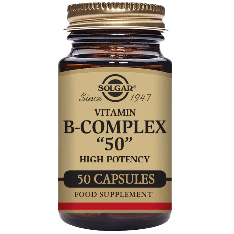 Solgar B - Complex 50 High Potency 50 Tablets - Leyton Pharmacy