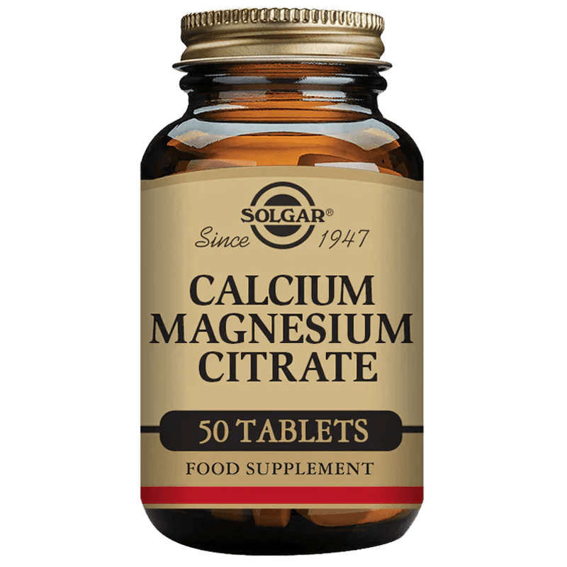 Solgar Calcium Magnesium Citrate Tablets 50 Tablets - Leyton Pharmacy