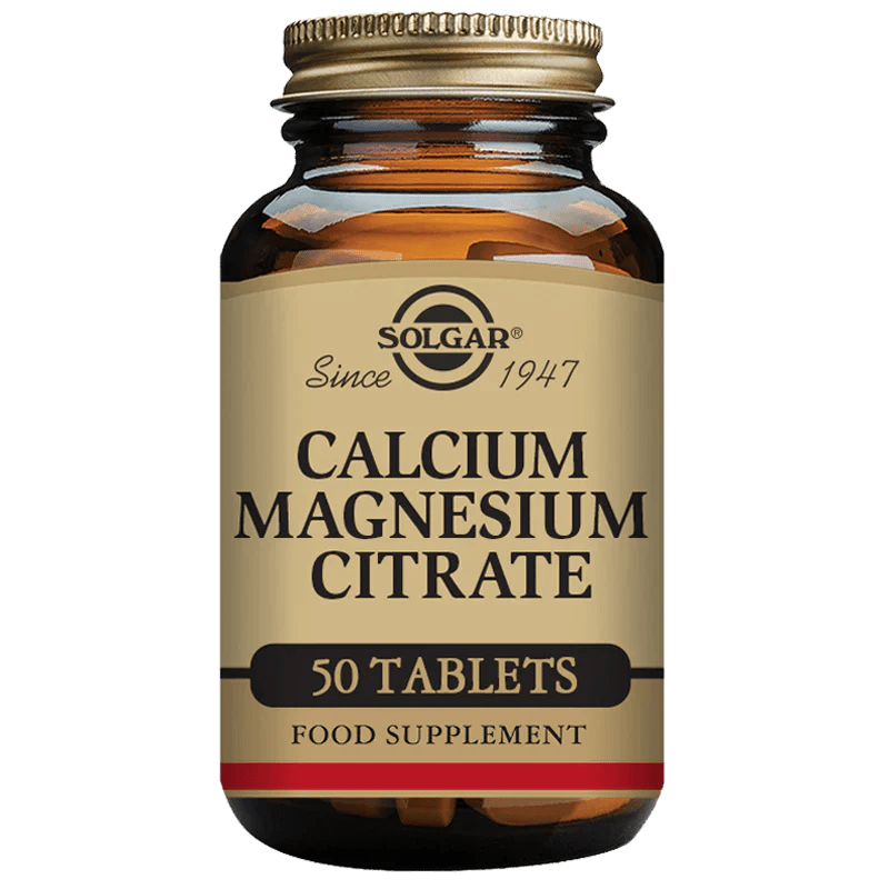 Solgar Calcium Magnesium Citrate Tablets 50 Tablets - Leyton Pharmacy