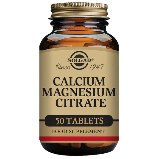 Solgar Calcium Magnesium Citrate Tablets 50 Tablets -