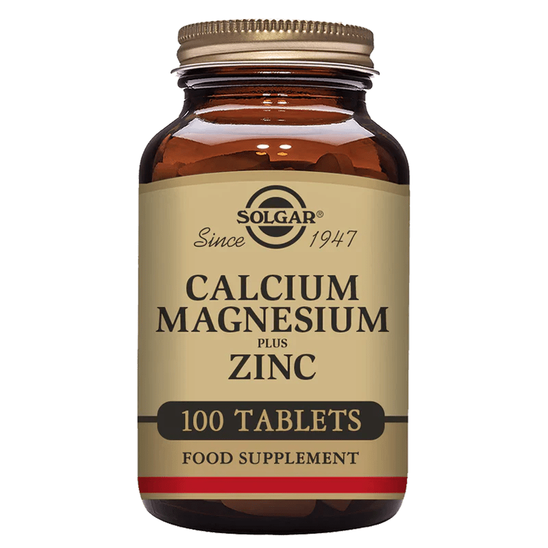 Solgar Calcium Magnesium Plus Zinc Tablets - Leyton Pharmacy