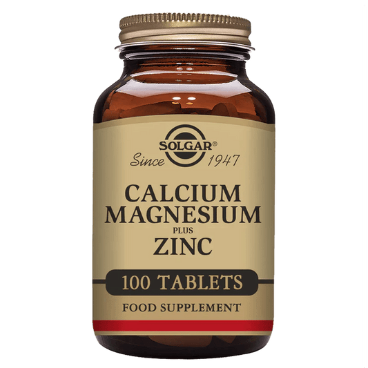 Solgar Calcium Magnesium Plus Zinc Tablets - Leyton Pharmacy