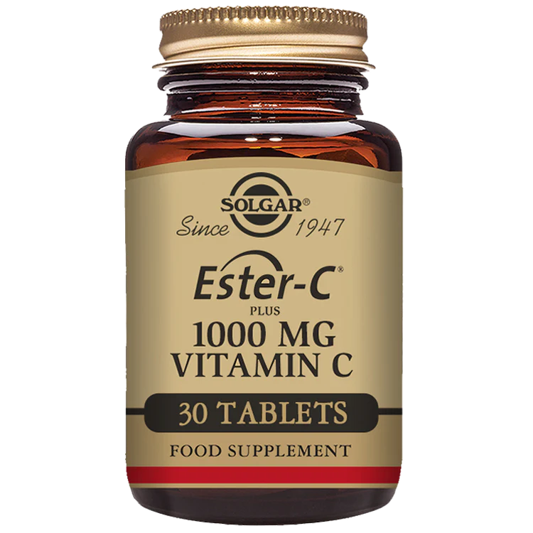 Solgar Ester-C Plus Vitamin C 1000 mg 30 Tablets - Vitamin