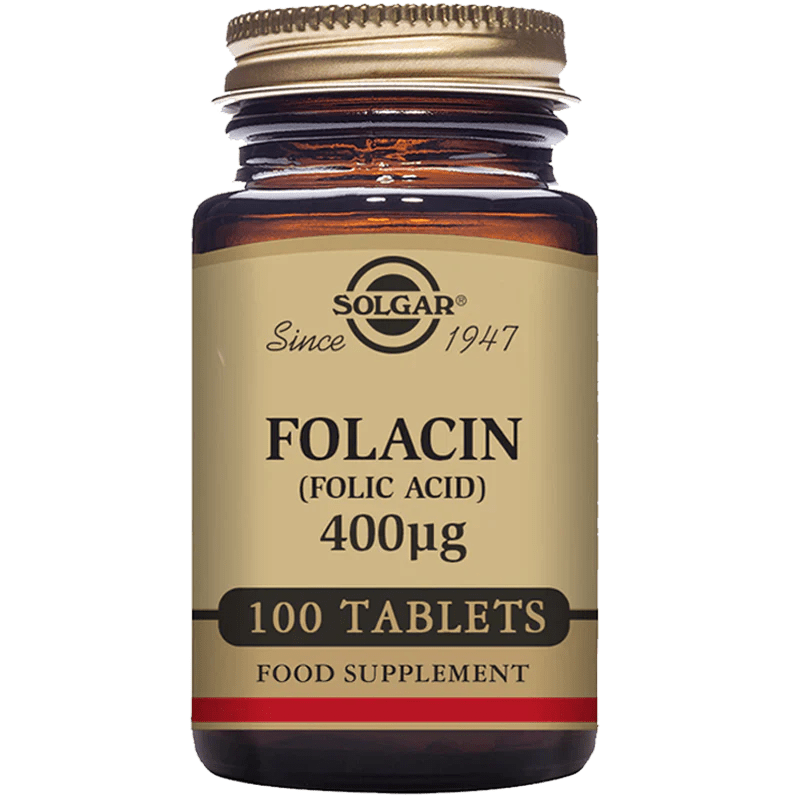 Solgar Folacin 400ug 100 Tablets - Leyton Pharmacy