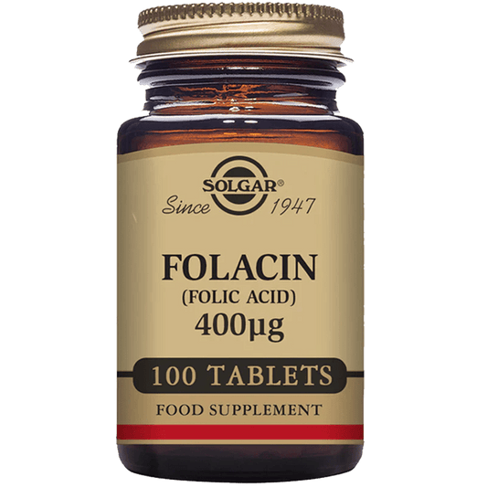Solgar Folacin 400ug 100 Tablets - Leyton Pharmacy