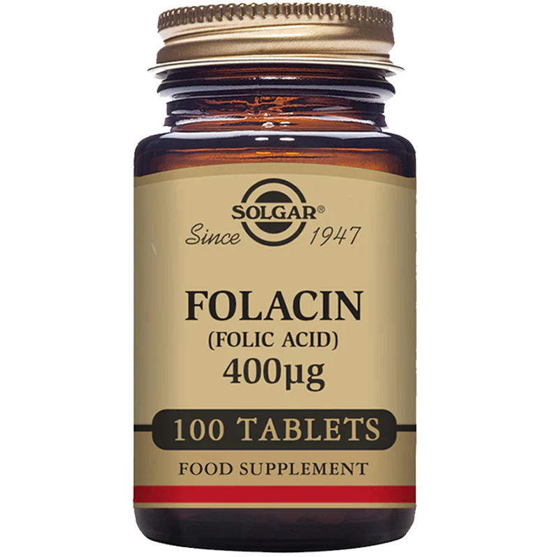 Solgar Folacin 400ug 100 Tablets - Vitamin