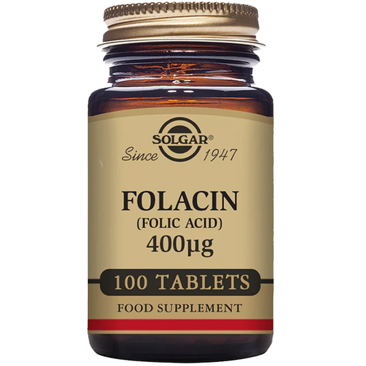 Solgar Folacin 400ug 100 Tablets - Vitamin