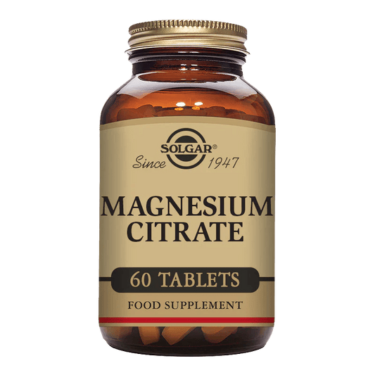 Solgar Magnesium Citrate 60 Tablets - Leyton Pharmacy