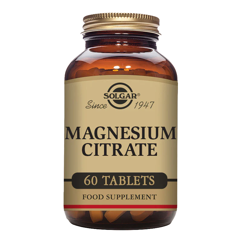 Solgar Magnesium Citrate 60 Tablets - Vitamin