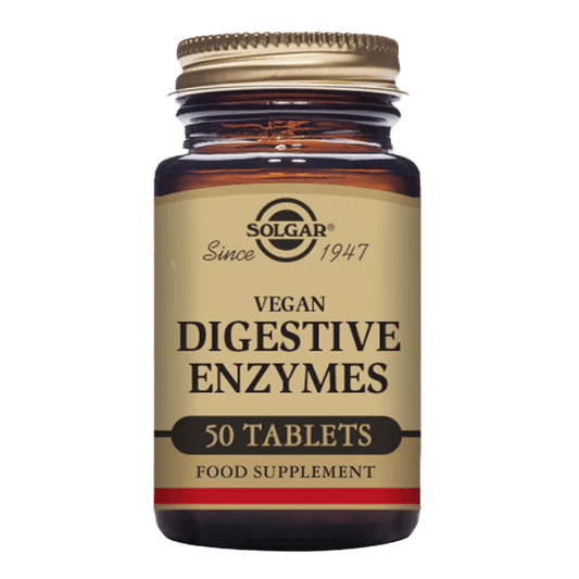 Solgar Vegan Digestive Enzymes Tablets 50 Tablets - Leyton Pharmacy