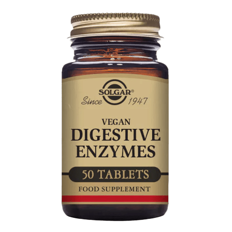 Solgar Vegan Digestive Enzymes Tablets 50 Tablets - Leyton Pharmacy