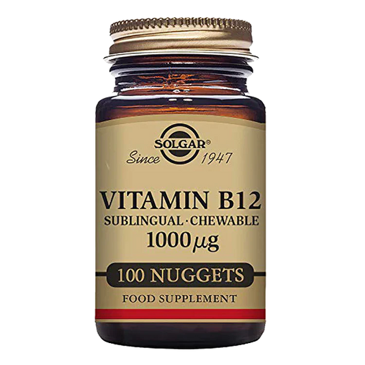 Solgar Vitamin B12 1000 mcg Sublingual - Chewable Nuggets