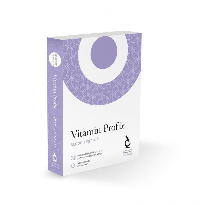 Vitamin Profile Blood Test (Home Kit) - Leyton Pharmacy