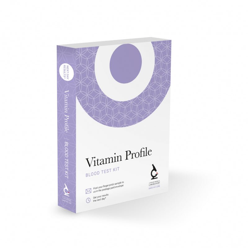 Vitamin Profile Blood Test (Home Kit) Leyton Pharmacy