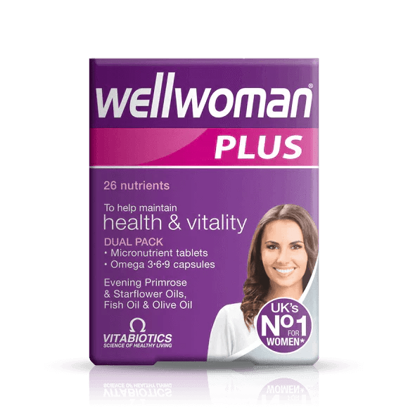 Wellwoman Plus 56 Tablets/Capsules - Leyton Pharmacy